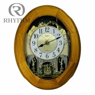 リズム(RHYTHM)のRHYTHM  リズム　からくり時計　掛け時計　電波時計　スモールワールド(その他)