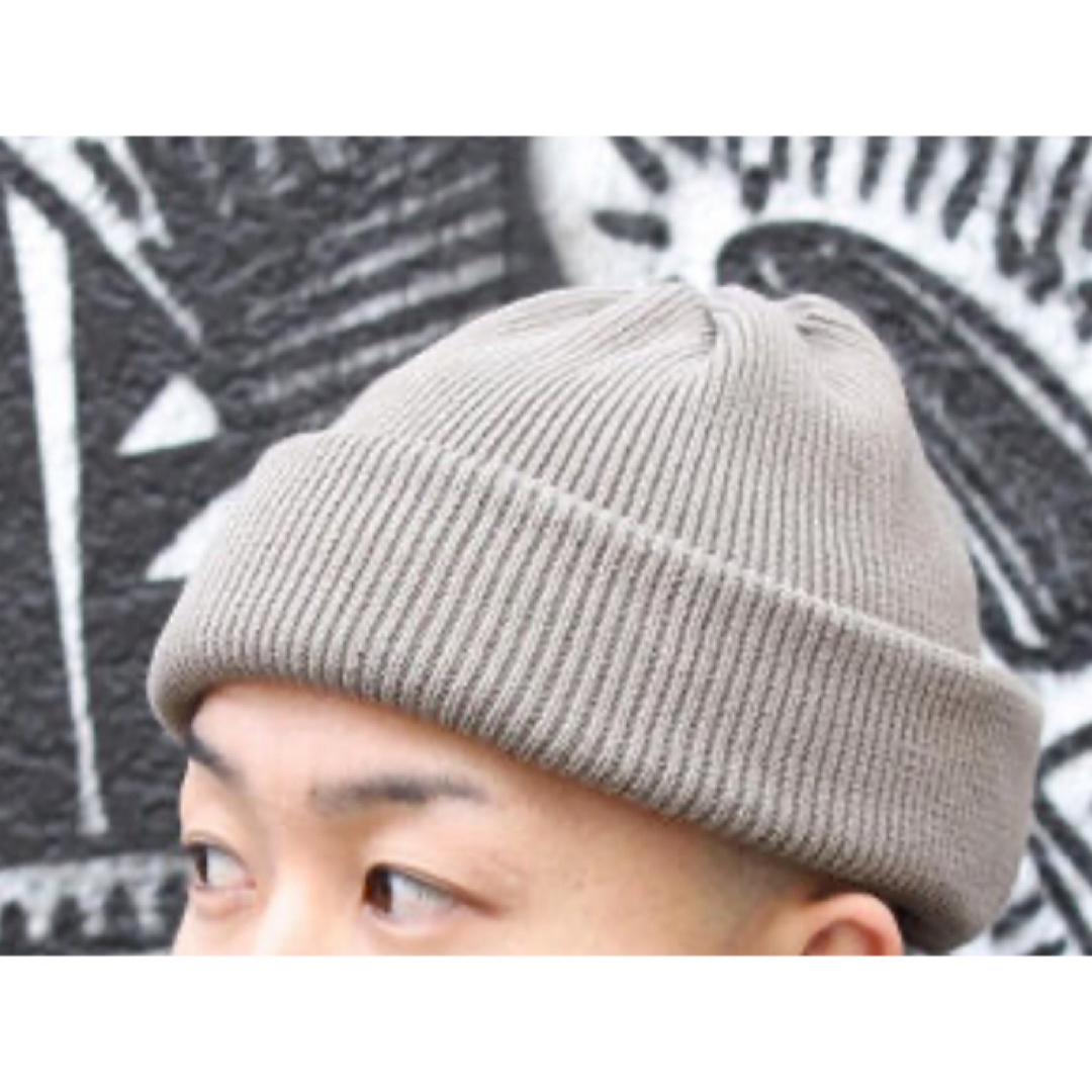 crépuscule (クレプスキュール)のcrepuscule Knitcapクレプスキュール　コットン ニットキャップ　 メンズの帽子(ニット帽/ビーニー)の商品写真