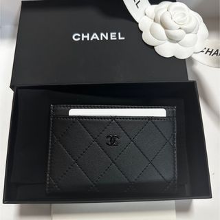 シャネル(CHANEL)の新品 シャネル　24春夏プレコレクション　クラシック カードケース　ソーブラック(名刺入れ/定期入れ)