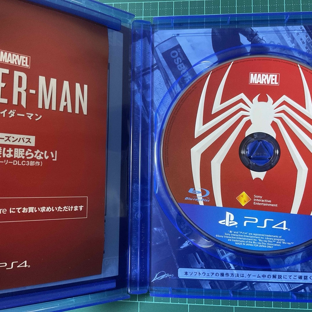 PlayStation4(プレイステーション4)の【使用品】Marvel’s Spider-Man（スパイダーマン） エンタメ/ホビーのゲームソフト/ゲーム機本体(家庭用ゲームソフト)の商品写真