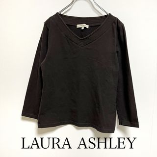 ローラアシュレイ(LAURA ASHLEY)のローラアシュレイ　Sサイズ　7分袖カットソー(カットソー(長袖/七分))