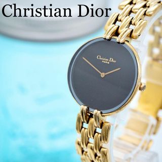 クリスチャンディオール(Christian Dior)の218 クリスチャンディオール時計　ブラックムーン　バギラ　レディース腕時計(腕時計)