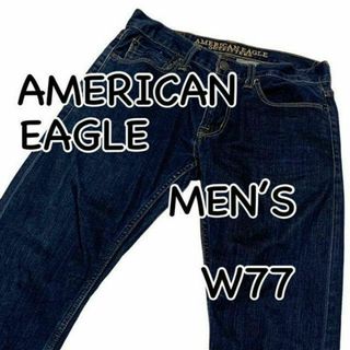 アメリカンイーグル(American Eagle)のアメリカンイーグル CORE FLEX スリム 濃紺 US29 ウエスト77cm(デニム/ジーンズ)