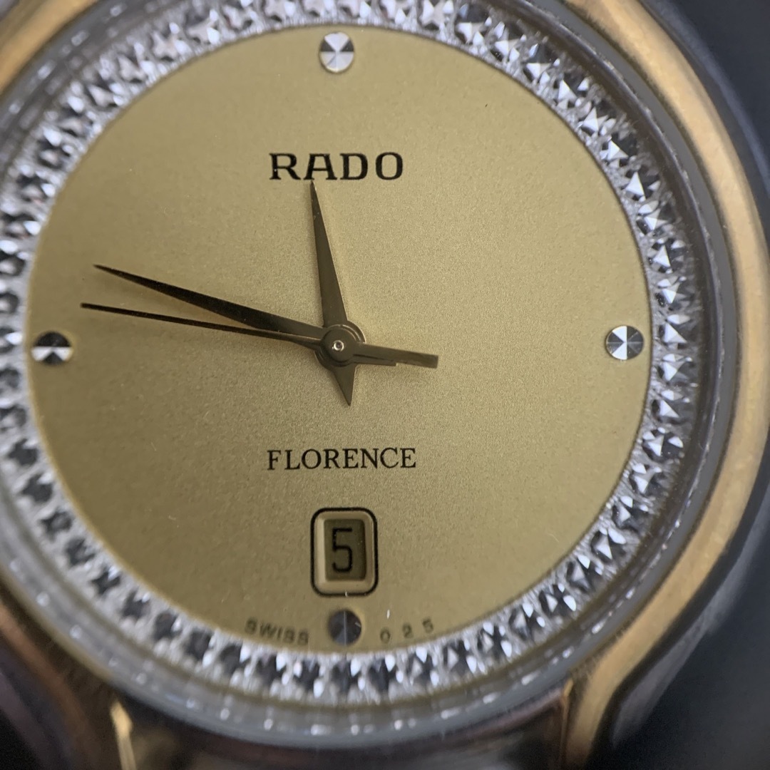 RADO(ラドー)のRADO ラドー QZ クォーツ 腕時計 FLORENCE フローレンス  メンズの時計(腕時計(アナログ))の商品写真