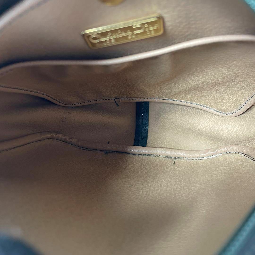 Christian Dior(クリスチャンディオール)の【美品】ディオール　ショルダーバッグ　トロッター　オーバル　PVC　レザー レディースのバッグ(ショルダーバッグ)の商品写真