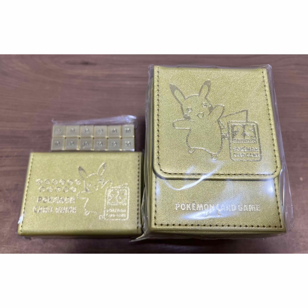 ピカチュウ 合皮製 ダメカンケース ダメカン 25th - トレーディングカード ピカチュウ 合皮製 ダメカンケース ダメカン 25th - トレーディングカード