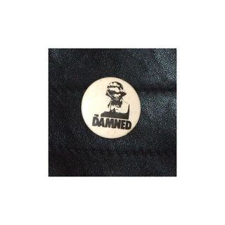 サンタモニカ(Santa Monica)の▪️70’s【DAMNED】VINTAGE BADGE(その他)