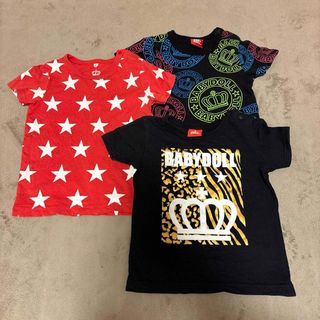 ベビードール(BABYDOLL)のベビードール 半袖 Tシャツ 3枚セット(Tシャツ/カットソー)