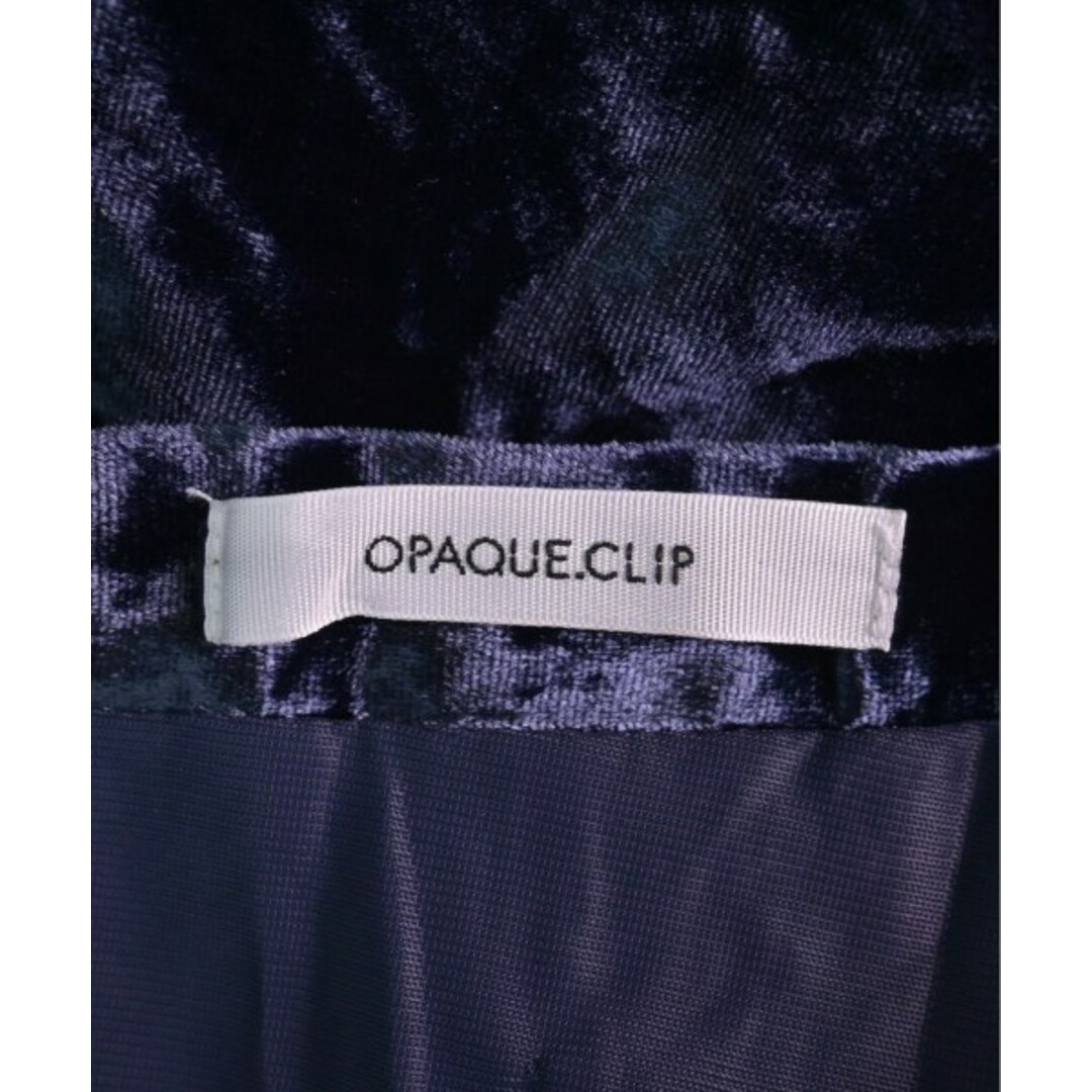 OPAQUE.CLIP(オペークドットクリップ)のOPAQUE.CLIP ロング・マキシ丈スカート 36(S位) 紺 【古着】【中古】 レディースのスカート(ロングスカート)の商品写真