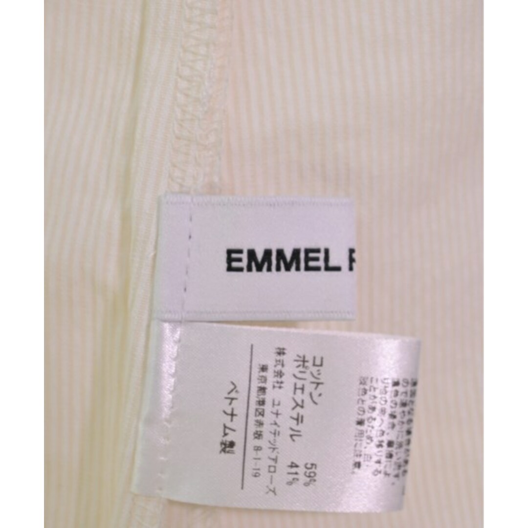 EMMEL REFINES(エメルリファインズ)のEMMEL REFINES ワンピース M アイボリー系(ストライプ) 【古着】【中古】 レディースのワンピース(ひざ丈ワンピース)の商品写真