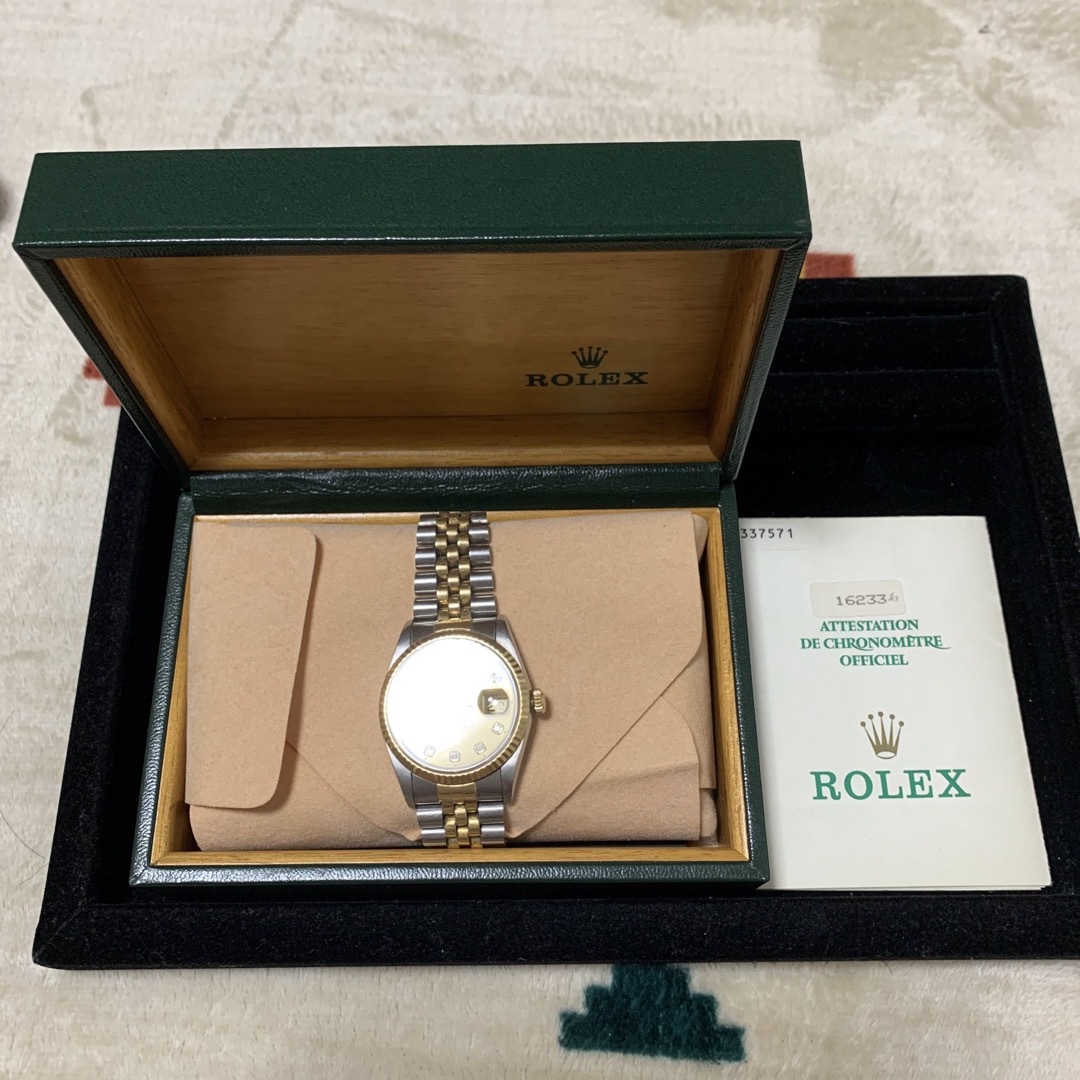 ROLEX(ロレックス)のROLEX ロレックス DATEJUST デイトジャスト 16233 自動巻き メンズの時計(腕時計(アナログ))の商品写真