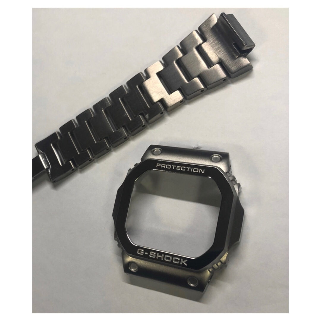 5600 系用カスタム　チタン製パーツ 色シルバー メンズの時計(その他)の商品写真