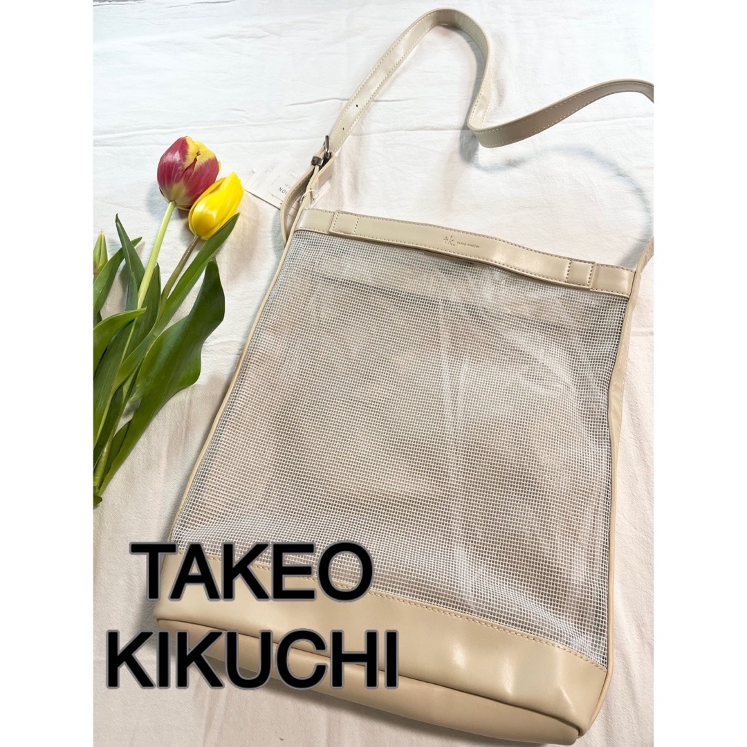 TAKEO KIKUCHI(タケオキクチ)のメッシュ　TAKEO KIKUCHI タケオキクチ　メンズ　バッグ　ショルダー メンズのバッグ(ショルダーバッグ)の商品写真