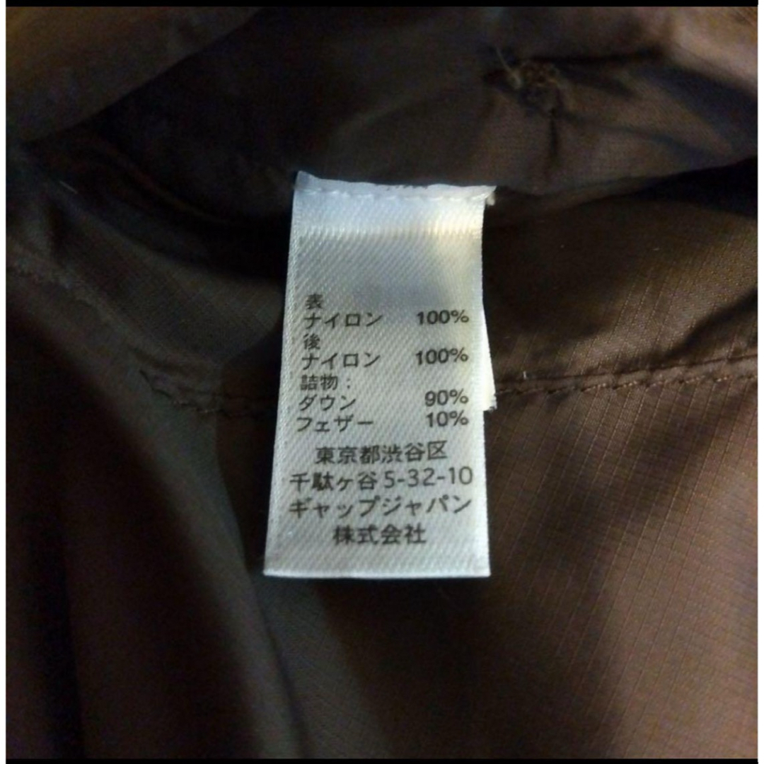 キッズ　アウター　GAP ダウン　ベスト　ギャップ　リバーシブル　防寒着　冬 キッズ/ベビー/マタニティのキッズ服女の子用(90cm~)(ジャケット/上着)の商品写真