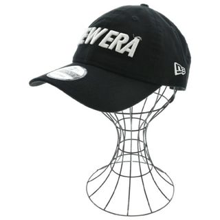 ニューエラー(NEW ERA)のNEW ERA ニューエラ キャップ - 黒 【古着】【中古】(キャップ)