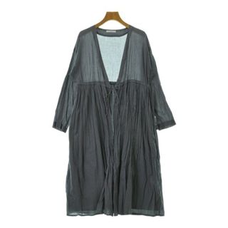 ヤラ(YARRA)のYARRA ヤラ ワンピース F ブルーグレー系 【古着】【中古】(ひざ丈ワンピース)