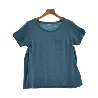 フィルメランジェ(FilMelange)のFilMelange フィルメランジェ Tシャツ・カットソー 1(M位) 青系 【古着】【中古】(カットソー(半袖/袖なし))