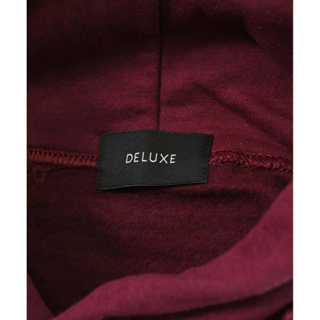 DELUXE(デラックス)のDeluxe デラックス パーカー L エンジ 【古着】【中古】 メンズのトップス(パーカー)の商品写真