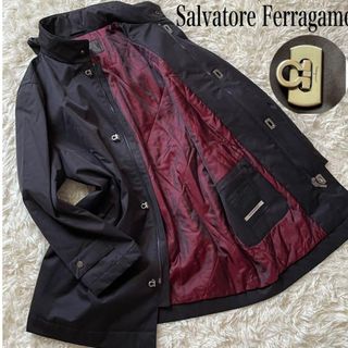 サルヴァトーレフェラガモ(Salvatore Ferragamo)のフェラガモ　メンズ　ビジネスコート(ステンカラーコート)