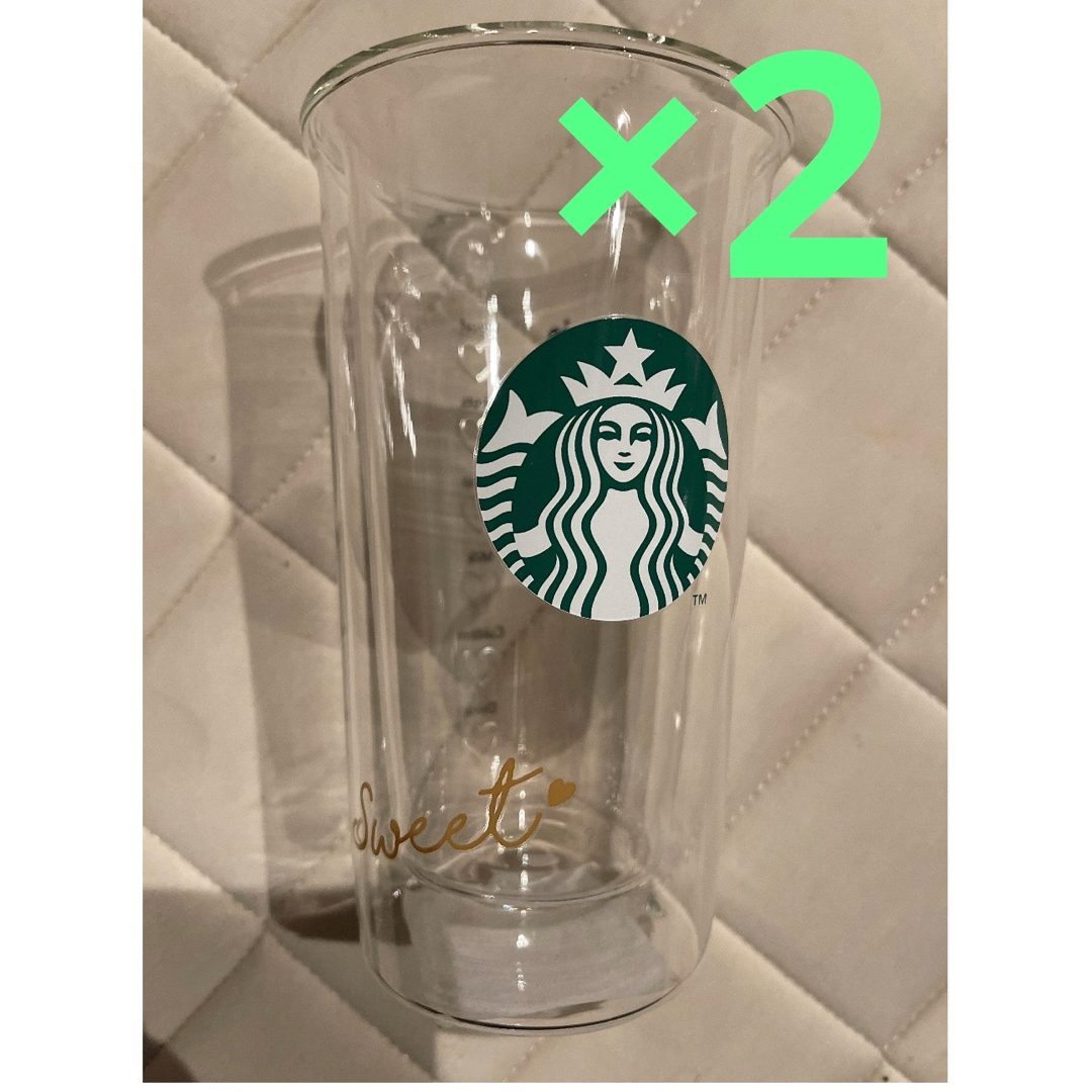 Starbucks - 2個 スターバックス バレンタイン2023耐熱ダブルウォール