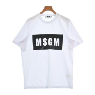 MSGM - MSGM エムエスジーエム 22SS ブラッシュストローク ロゴ 半袖T ...