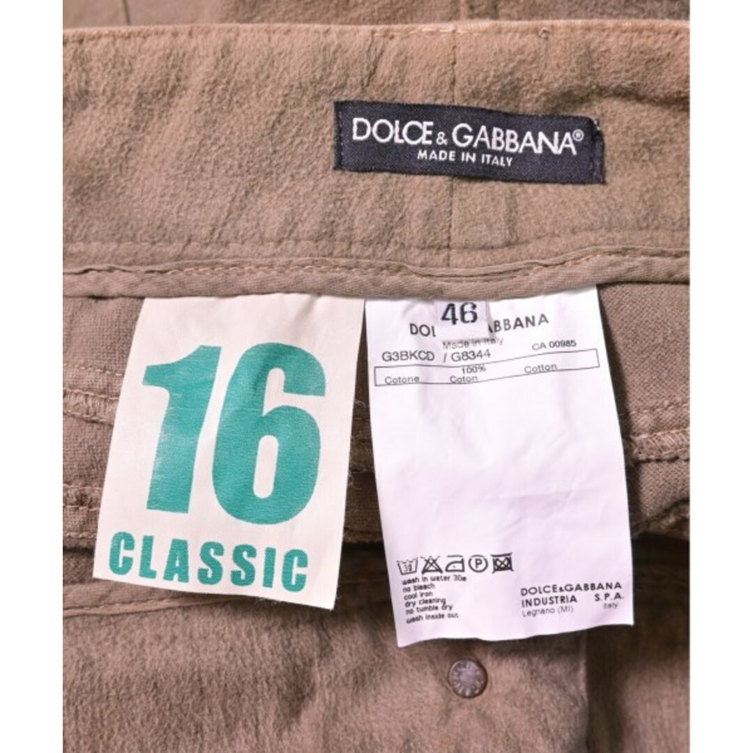 DOLCE&GABBANA(ドルチェアンドガッバーナ)のDOLCE&GABBANA パンツ（その他） 46(M位) ベージュ系 【古着】【中古】 メンズのパンツ(その他)の商品写真