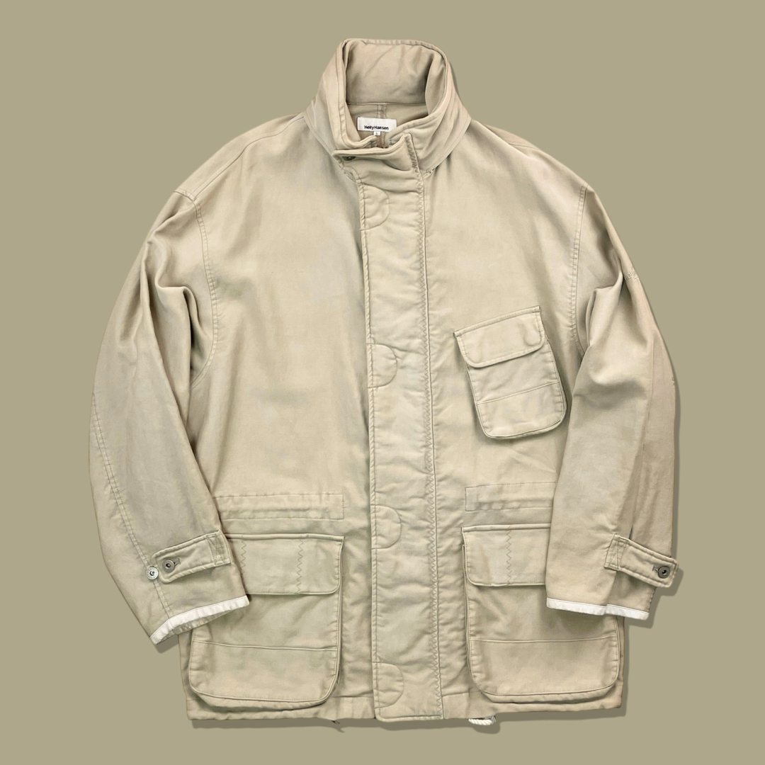 HELLY HANSEN - 90s ヘリーハンセン フーデッドミリタリー HELLY HANSEN - 90s ヘリーハンセン フーデッドミリタリー