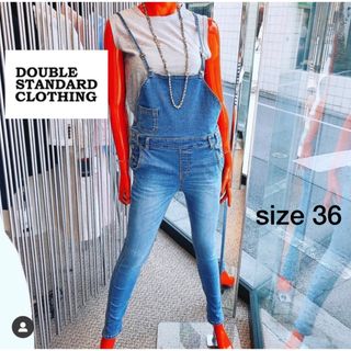 ダブルスタンダードクロージング(DOUBLE STANDARD CLOTHING)のDOUBLE STANDARD CLOTHING Wデニムサロペット(サロペット/オーバーオール)