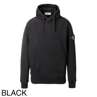 ストーンアイランド(STONE ISLAND)の【美品タグ付き】stone island 定番パーカー　ストーンアイランド(パーカー)