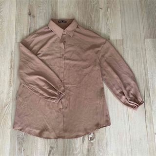 シーイン(SHEIN)のSHEIN マタニティ ブラウス ドロップショルダー ベルト(マタニティトップス)