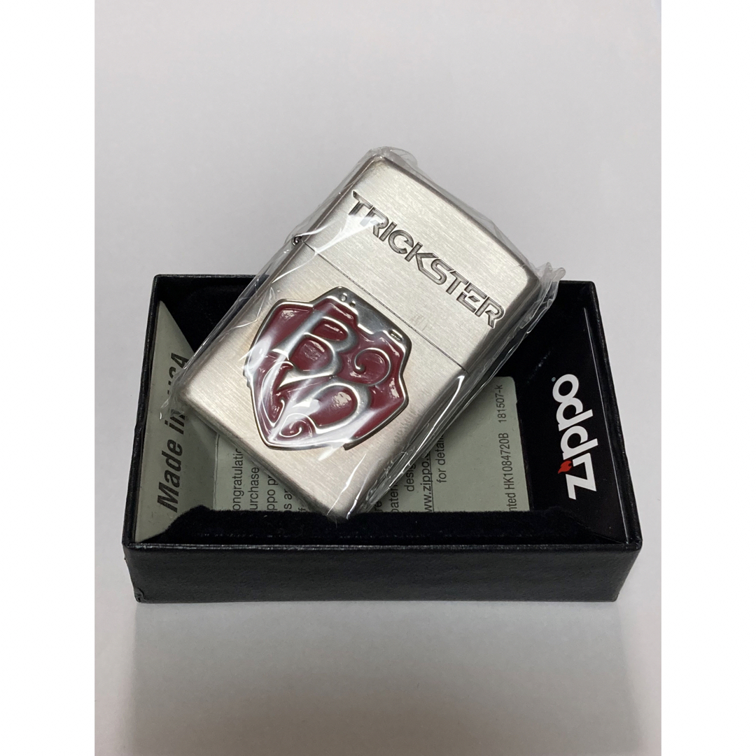 TRICKSTER トリックスター レッド ZIPPO メンズのメンズ その他(その他)の商品写真