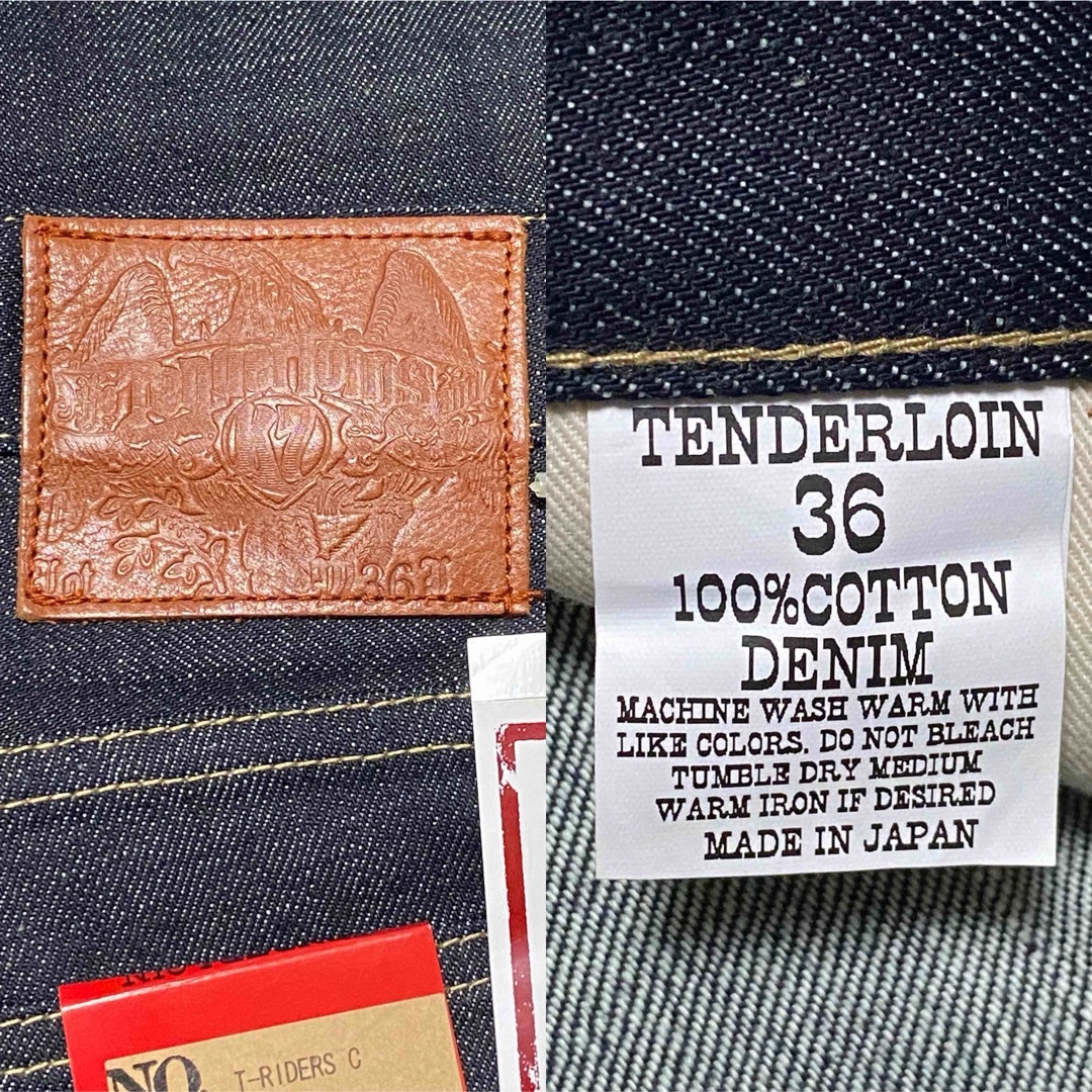 TENDERLOIN - 新品未使用 テンダーロイン T-RIDERS C デニムの TENDERLOIN - 新品未使用 テンダーロイン T-RIDERS C デニムの