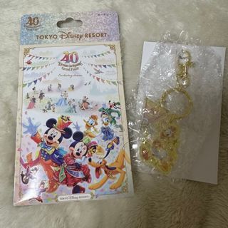 ディズニー(Disney)のディズニー40周年　グランドフィナーレ　キーチャーム(キャラクターグッズ)