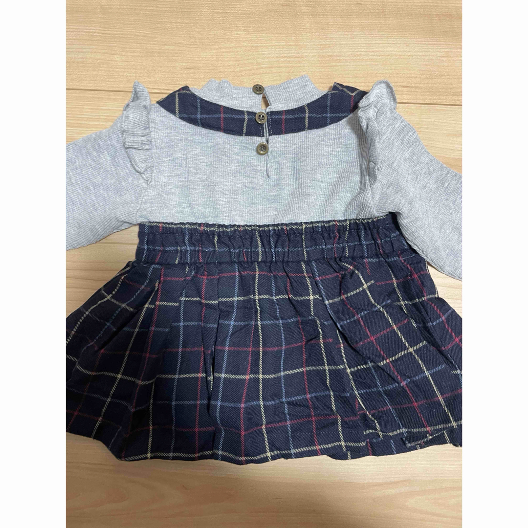 petit main(プティマイン)のプティ　トップス　ドッキング キッズ/ベビー/マタニティのキッズ服女の子用(90cm~)(Tシャツ/カットソー)の商品写真