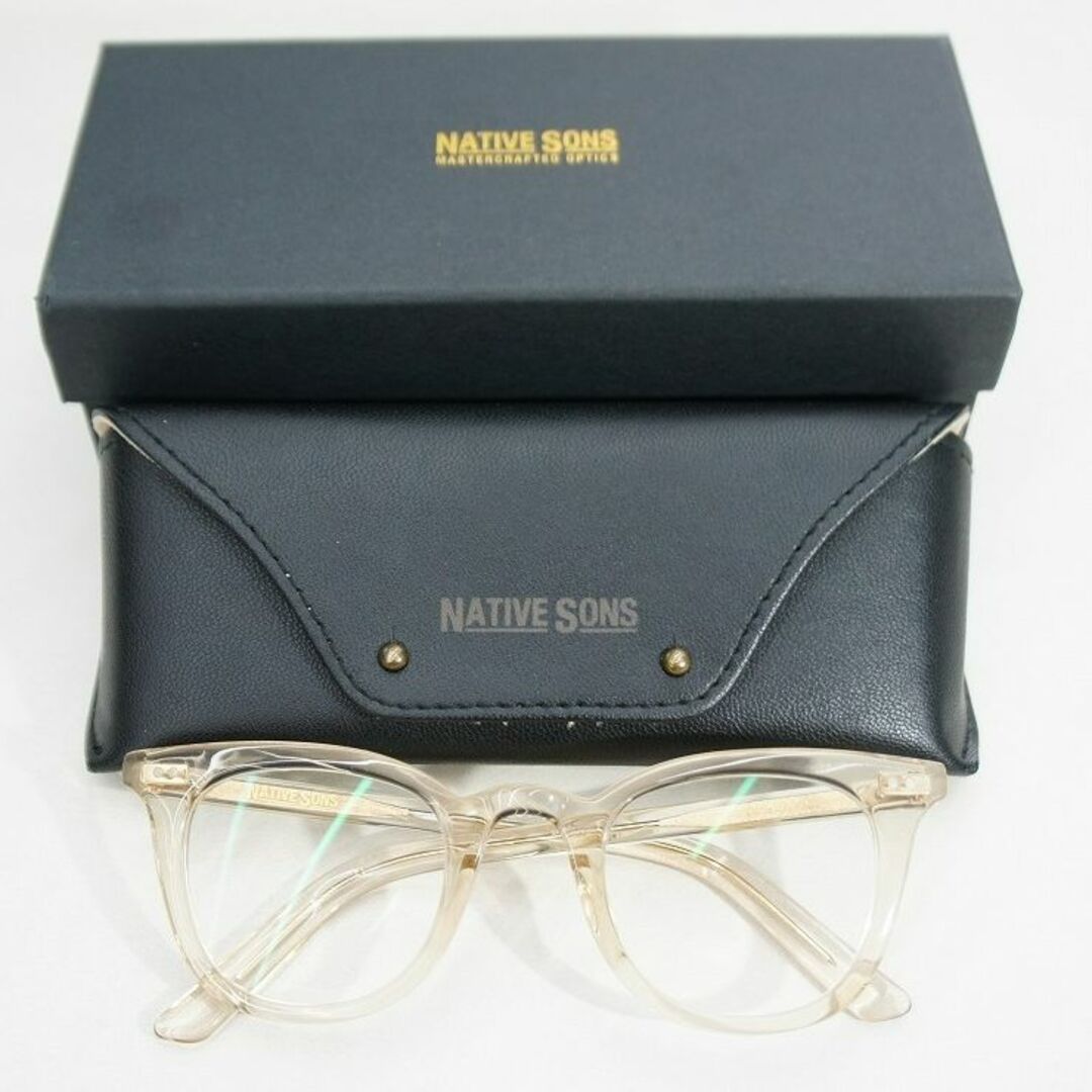 NATIVE SONSネイティブサンズ McKowskiメガネ 眼鏡 113O△38500円生産