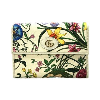 グッチ(Gucci)の美品 グッチ GUCCI ポーチ 花柄   577350 2778 レディース(ポーチ)