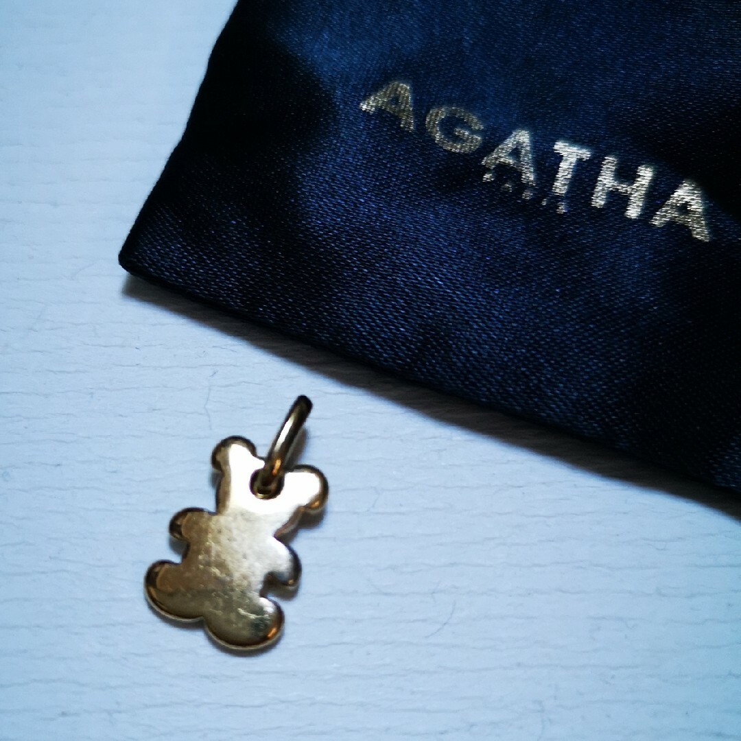 AGATHA(アガタ)のAGATHA🧸くま　チャーム　３種セット　袋つき レディースのアクセサリー(チャーム)の商品写真