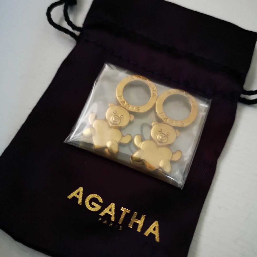 AGATHA(アガタ)のAGATHA🧸　チャーム　袋つき レディースのアクセサリー(チャーム)の商品写真