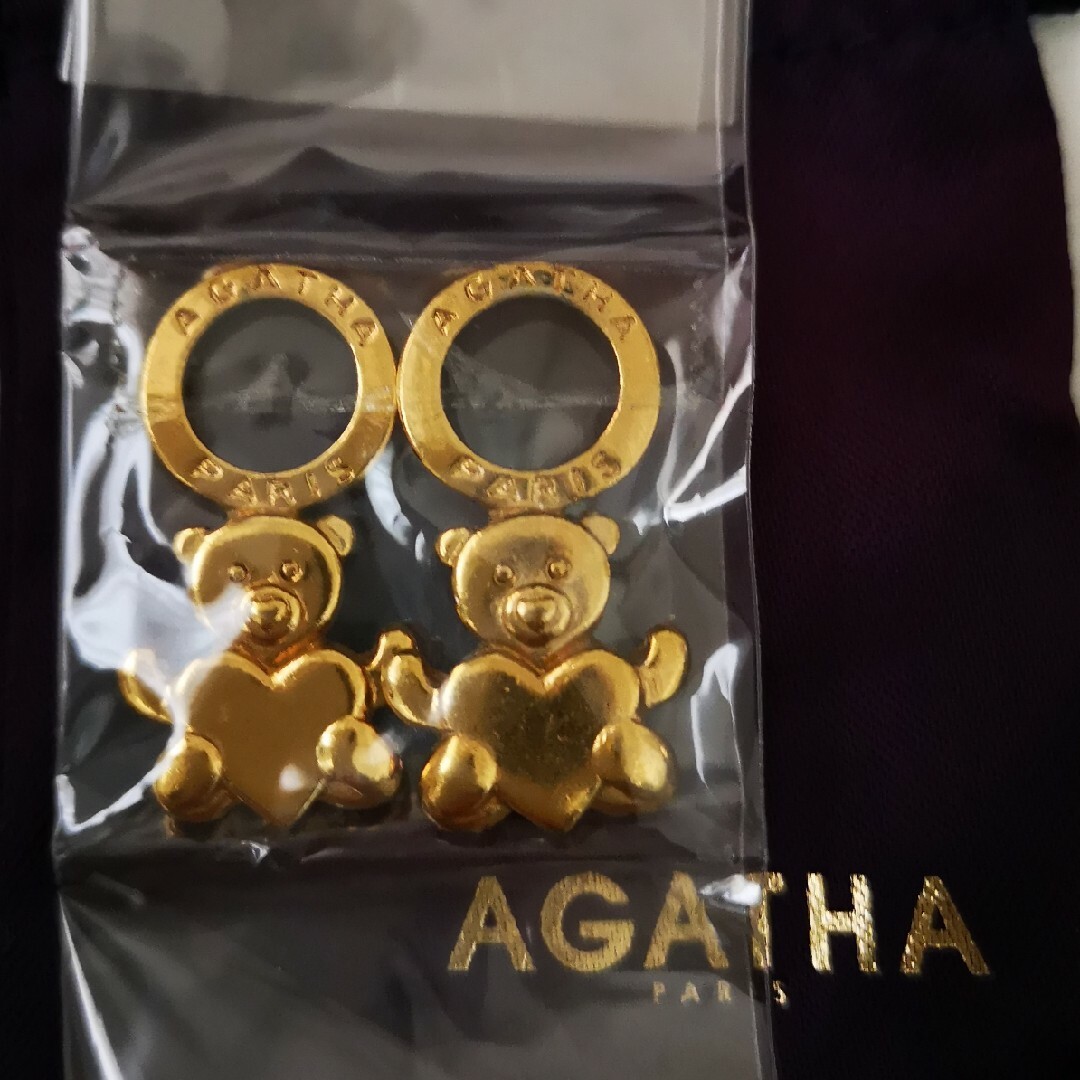 AGATHA(アガタ)のAGATHA🧸　チャーム　袋つき レディースのアクセサリー(チャーム)の商品写真