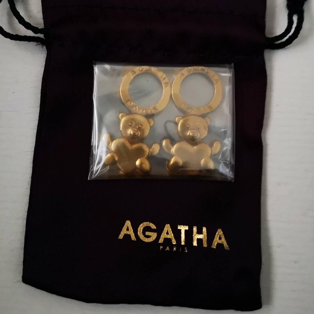 AGATHA(アガタ)のAGATHA🧸　チャーム　袋つき レディースのアクセサリー(チャーム)の商品写真