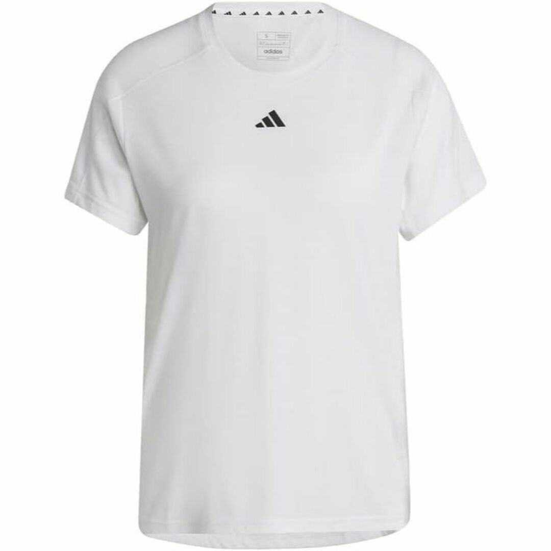adidas(アディダス)の【新品】アディダス adidas ロゴ Tシャツ 半袖 白 レディース Sサイズ レディースのトップス(Tシャツ(半袖/袖なし))の商品写真