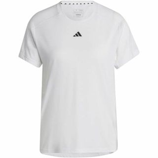 アディダス(adidas)の【新品】アディダス adidas ロゴ Tシャツ 半袖 白 レディース Sサイズ(Tシャツ(半袖/袖なし))