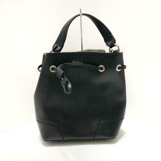 フルラ(Furla)のフルラ ハンドバッグ ステイシー 黒 巾着型(ハンドバッグ)