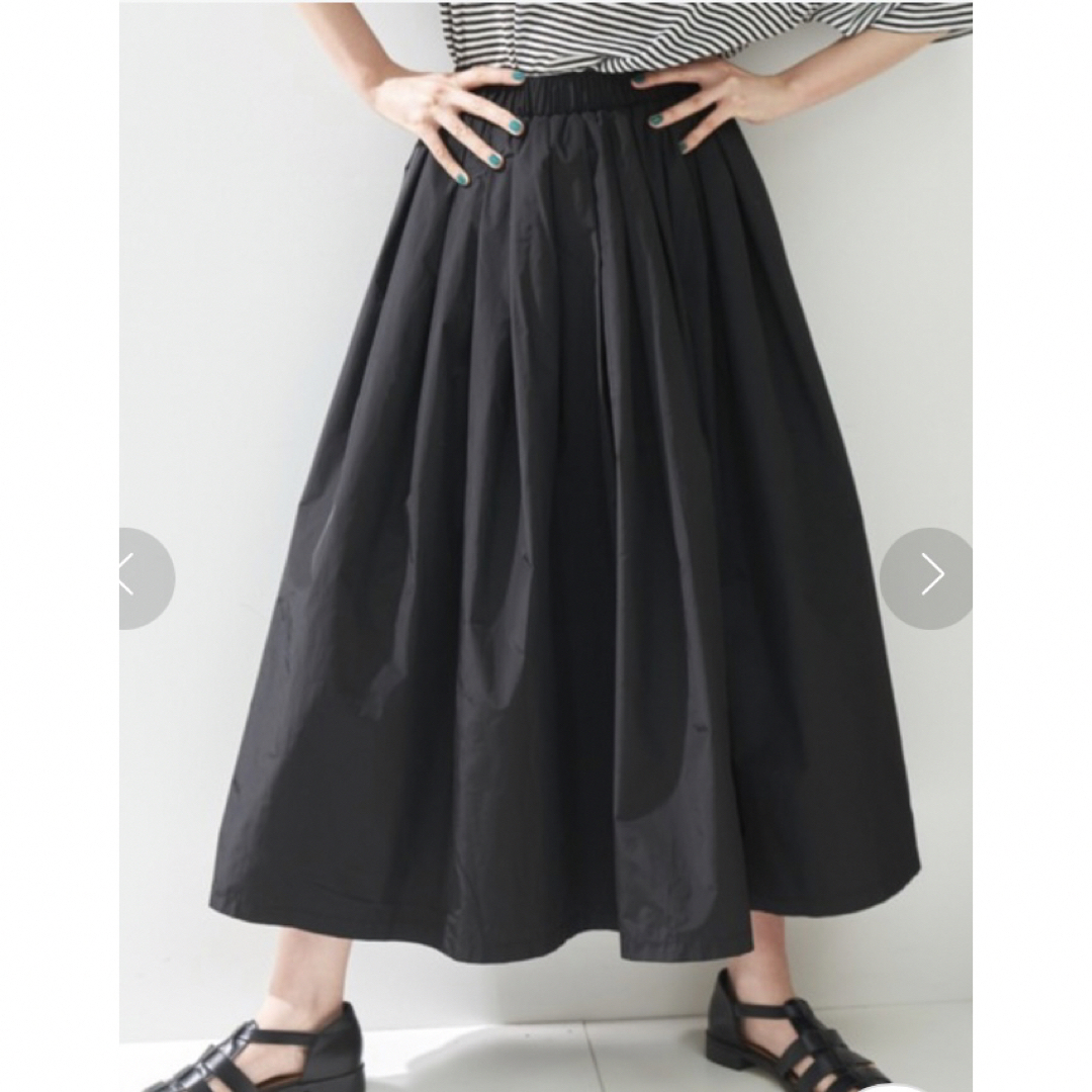 Libra Cue タックボリュームロングスカート レディースのスカート(ロングスカート)の商品写真
