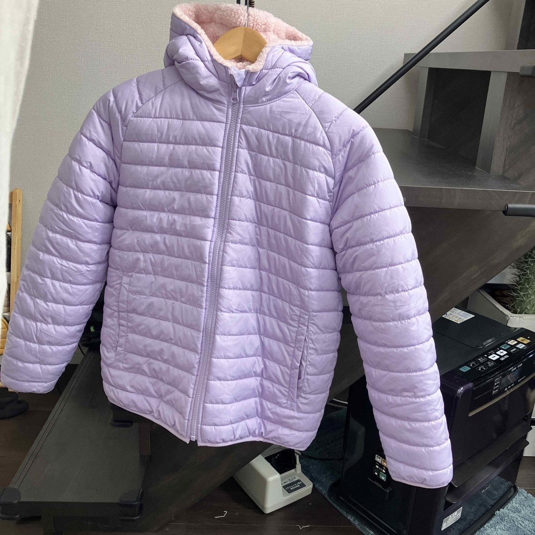 GAP Kids(ギャップキッズ)のリバーシブルコート キッズ/ベビー/マタニティのキッズ服女の子用(90cm~)(コート)の商品写真