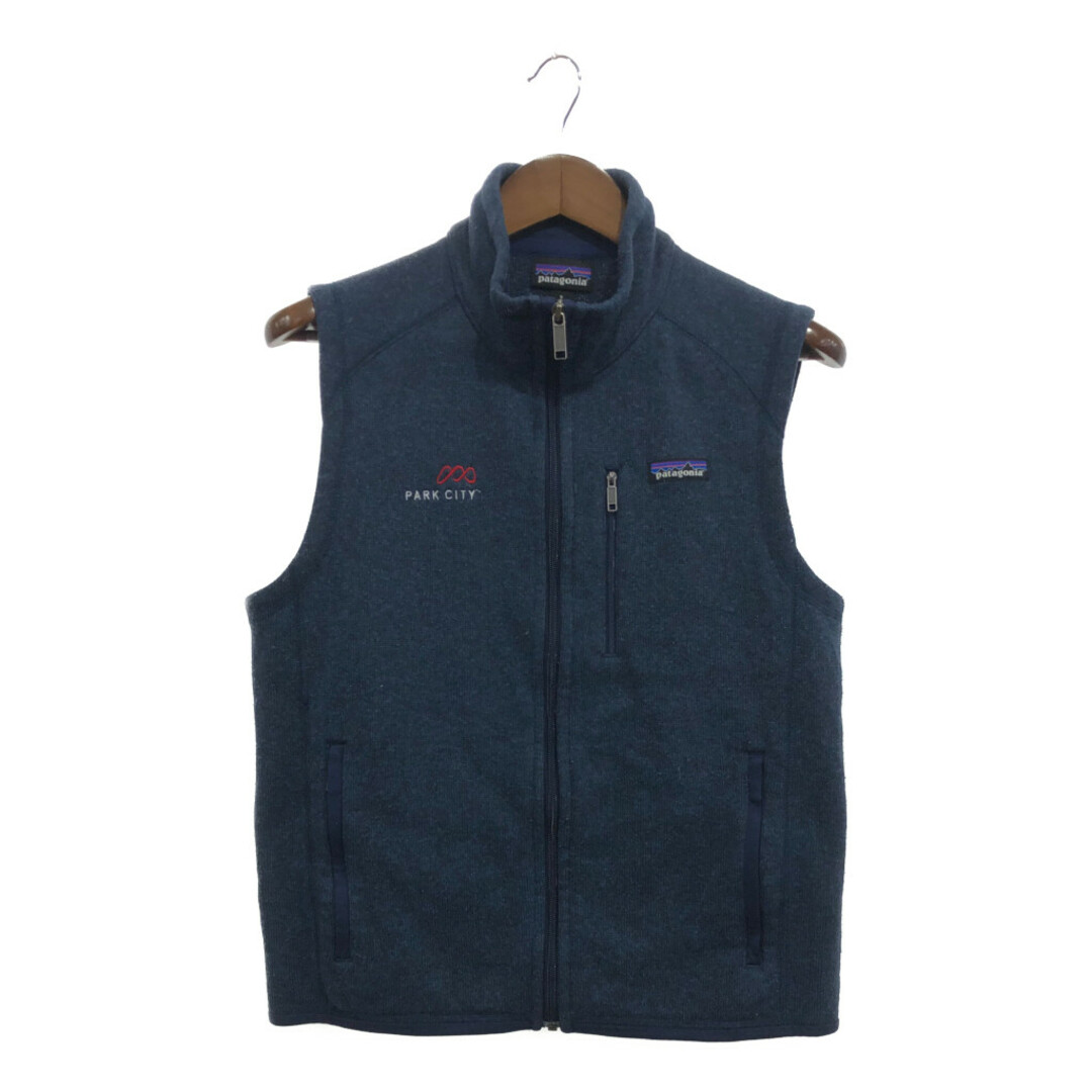 Patagonia フリースベスト ネイビー - トップス Patagonia フリースベスト ネイビー - トップス