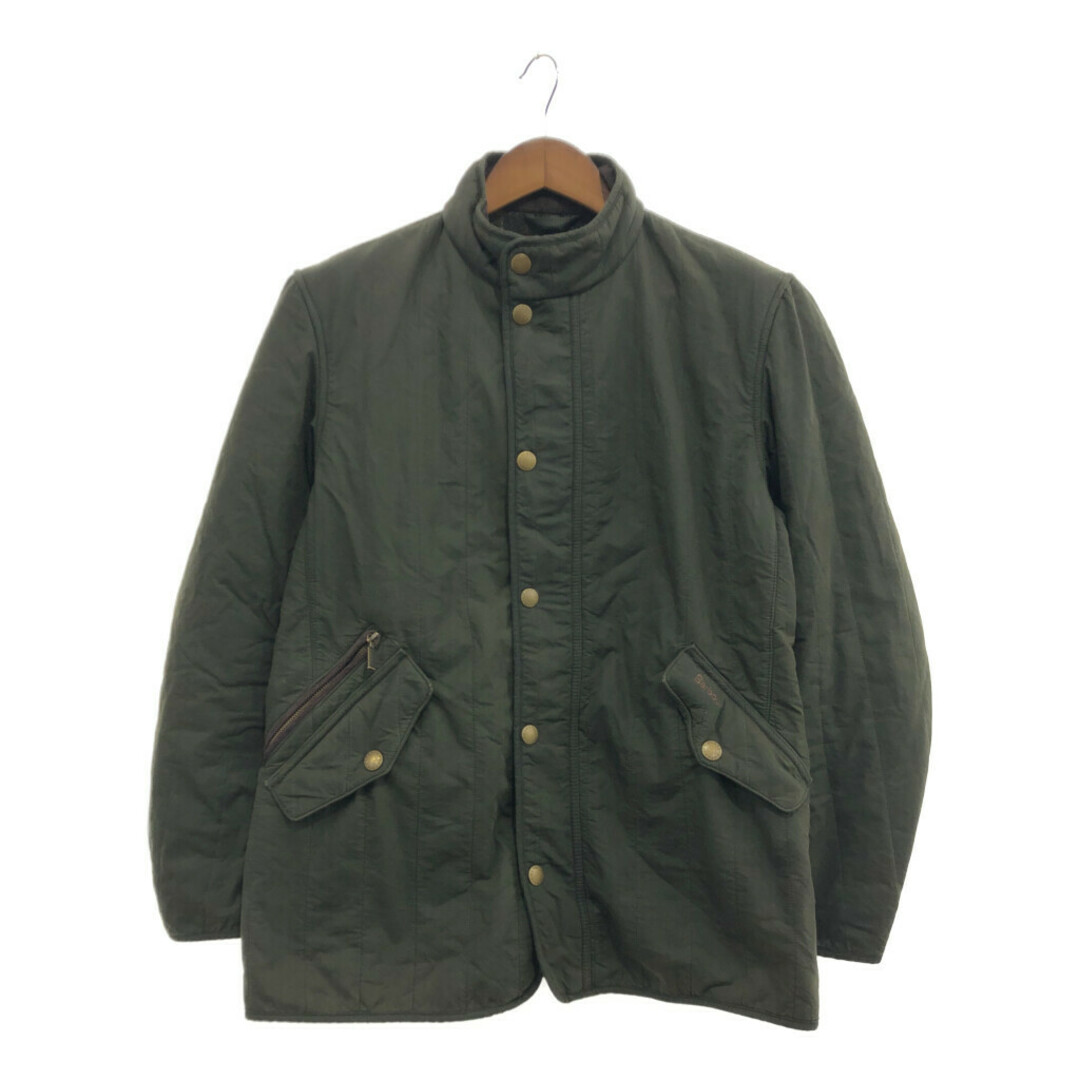 Barbour(バーブァー)のBarbour バブアー クラシックタータン ジャケット アウター ユーロ グリーン (メンズ M相当) 中古 古着 P6185 メンズのジャケット/アウター(その他)の商品写真