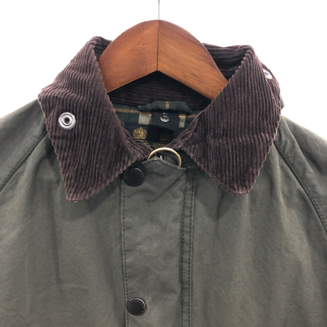 Barbour(バーブァー)のBarbour バブアー SL BEDALE オイルドジャケット アウター カジュアル ユーロ カーキ (メンズ C38/97CM) 中古 古着 P6222 メンズのジャケット/アウター(その他)の商品写真