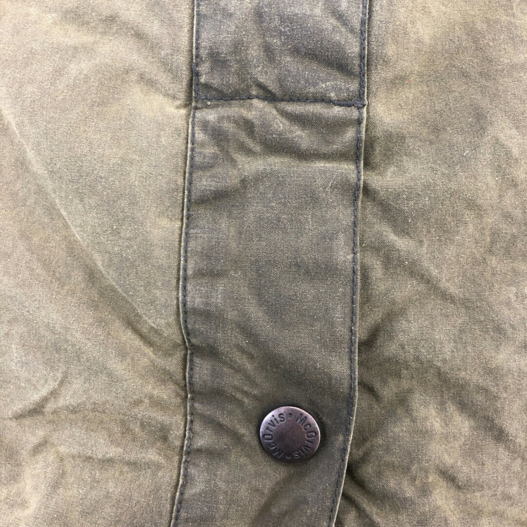 Mc Orvis オイルドジャケット アウター カジュアル ユーロ イギリス製 カーキ (メンズ L) 中古 古着 P6225 メンズのジャケット/アウター(その他)の商品写真