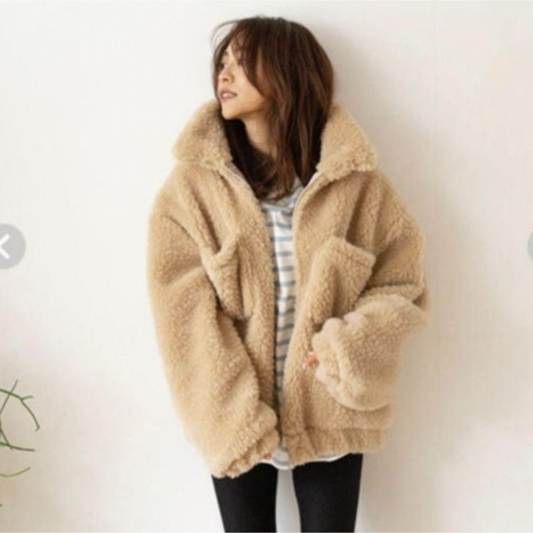 SeaRoomlynn(シールームリン)のsearoomlynn  BEAR BOA WARM ブルゾン レディースのジャケット/アウター(ブルゾン)の商品写真